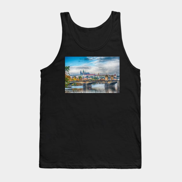 Vltava River in Prague Tank Top by Imagery